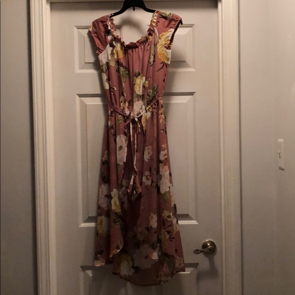 Flower Print Romper
